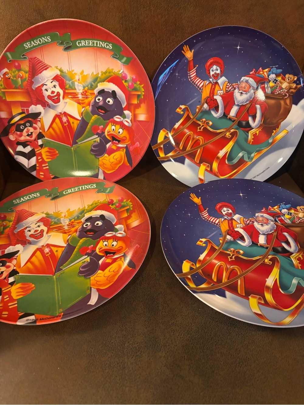McDonald’s seasonal plates